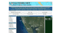 Desktop Screenshot of localtides.net